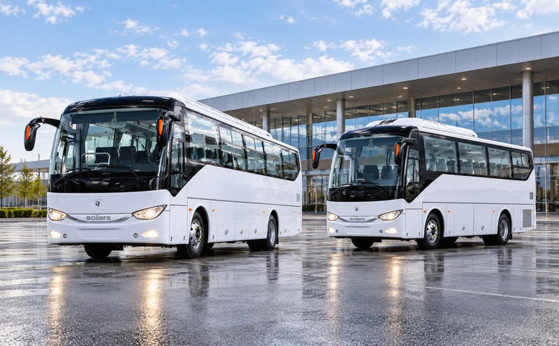 Междугородные автобусы SOLLERS SA6 L12 и SA6 L9